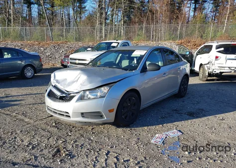 2013 Chevrolet Cruze Ls Auto из США, поврежденный, VIN 1G1PA5SG0D7236415